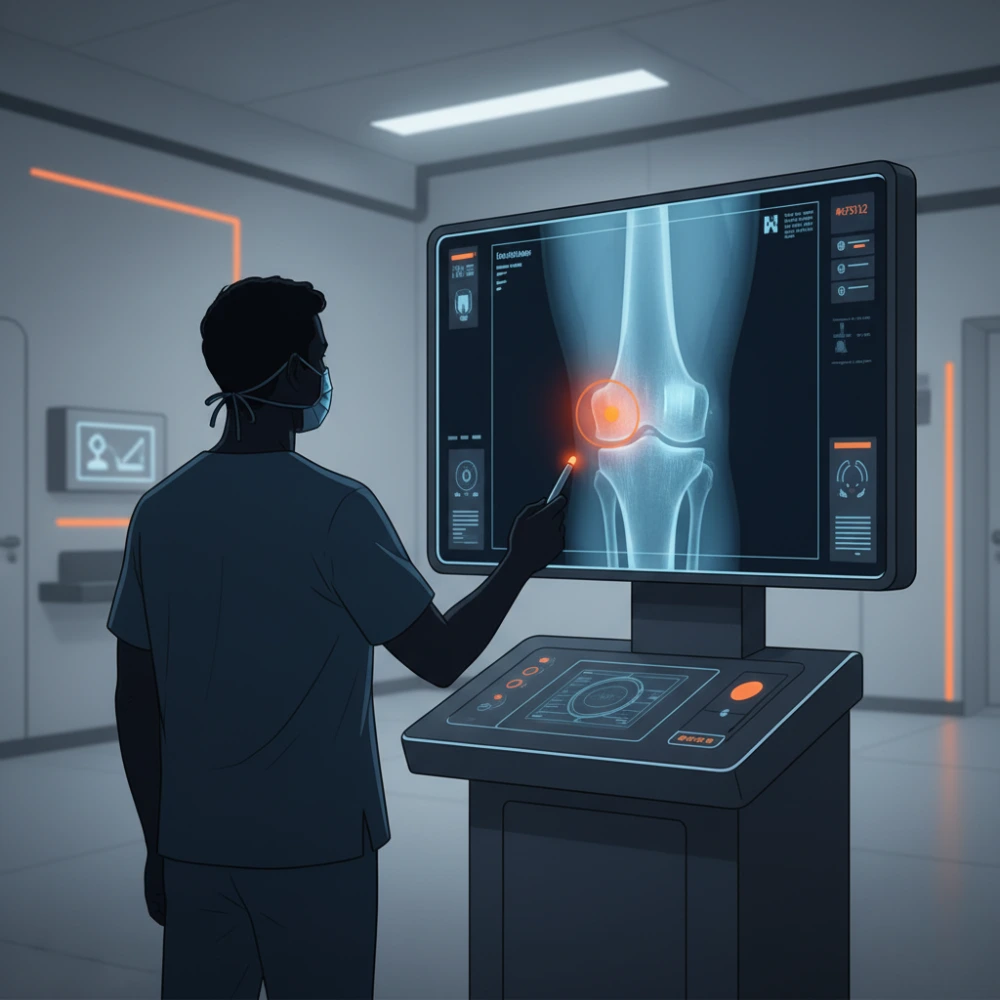 Knee X-Ray at Akshar Imaging Centre